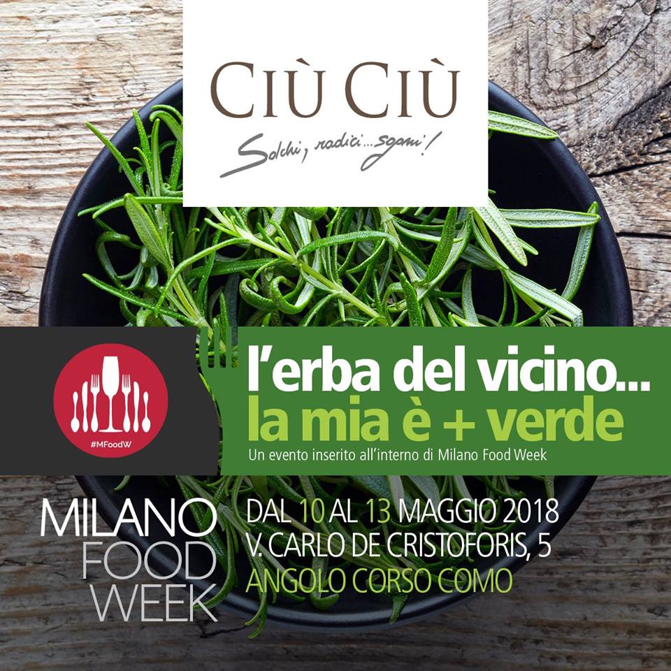 Milano Food Week with Ciù Ciù wines
