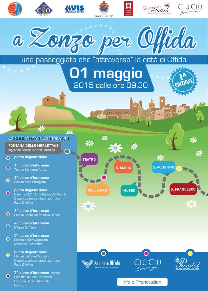 The Firs of May with Ciù Ciù in Offida
