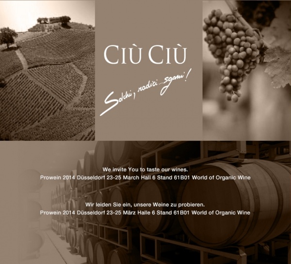 Ciù Ciù an Prowein in Düsseldorf