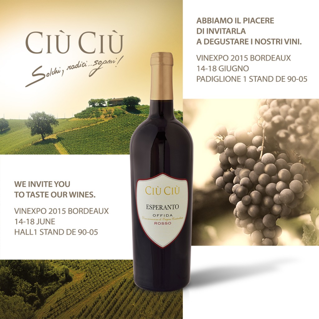 Ciù Ciù at Vinexpo