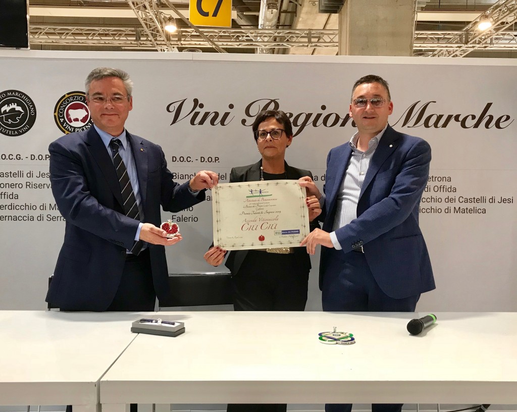 “Talenti e Imprese” award to Ciù Ciù winery