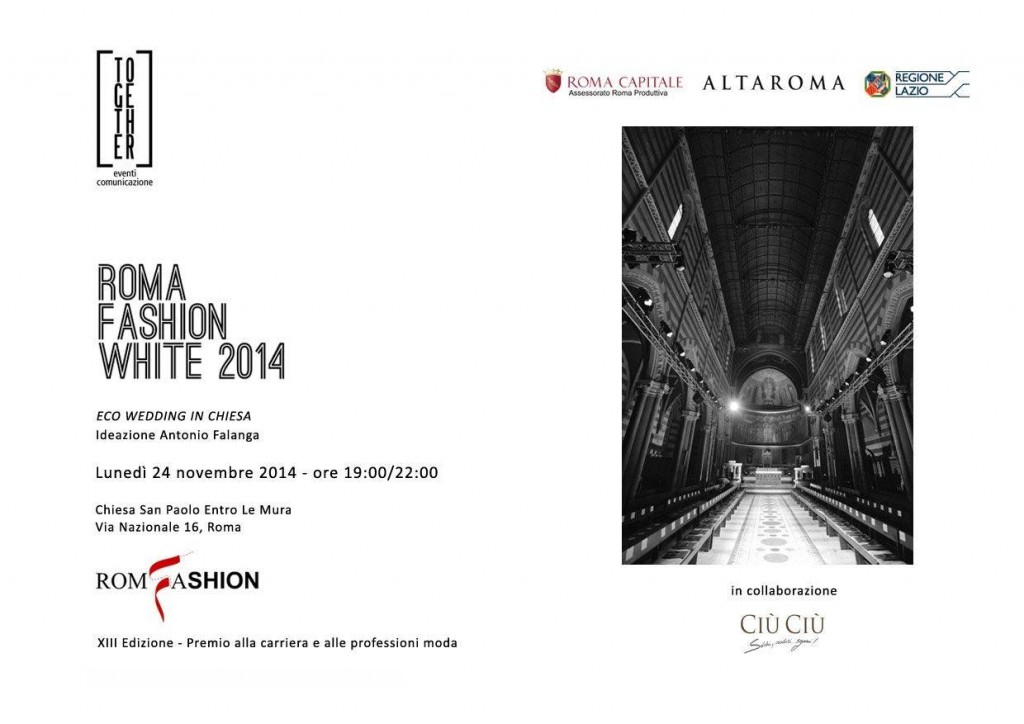 CIÙ CIÙ AL ROMA FASHION WHITE