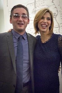 Walter Bartolomei con Veronica Maya
