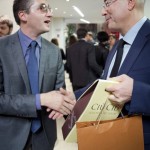 Walter Bartolomei con Aldo Cazzullo del Corriere della Sera
