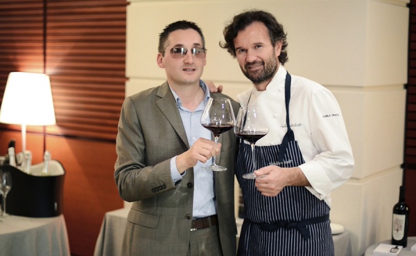 I vini Ciù Ciù presentati a Milano al Ristorante di Carlo Cracco