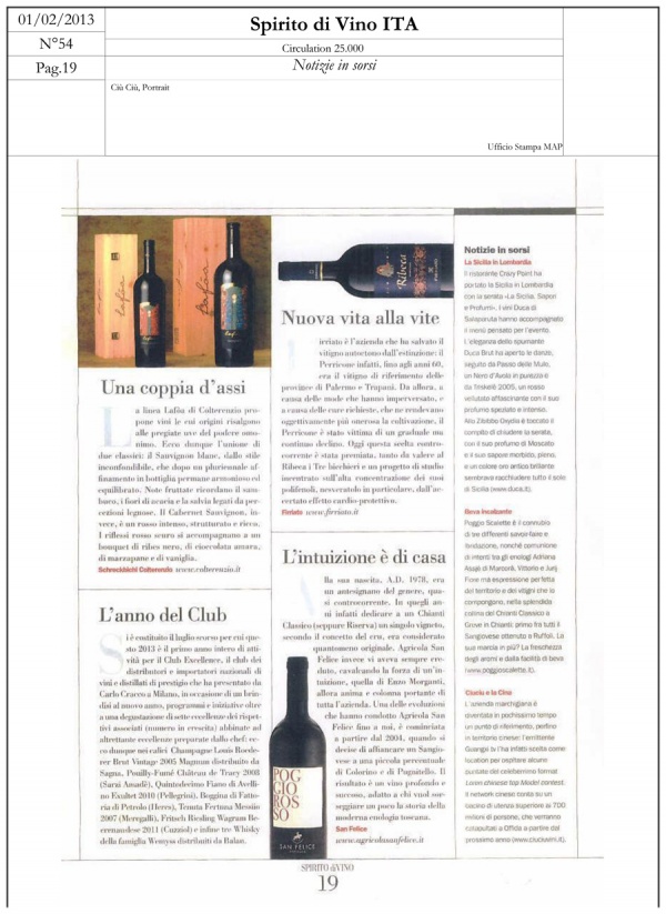 Spirito di Vino