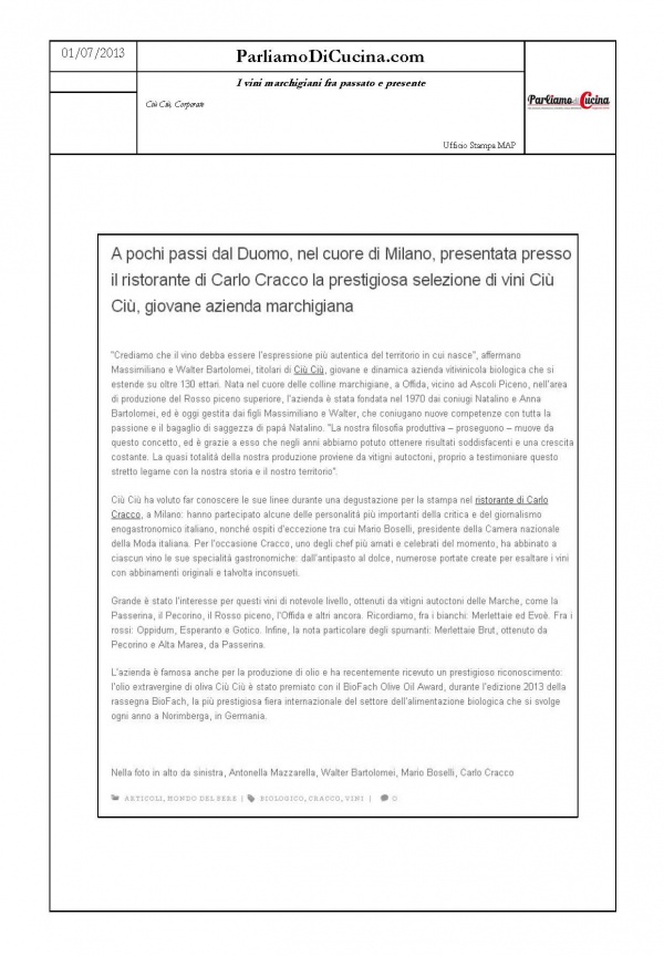 Parliamodicucina.com