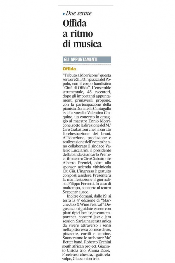 IL CORRIERE ADRIATICO